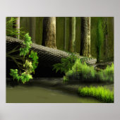 Poster Forêt de Lepidodendron un (Devant)