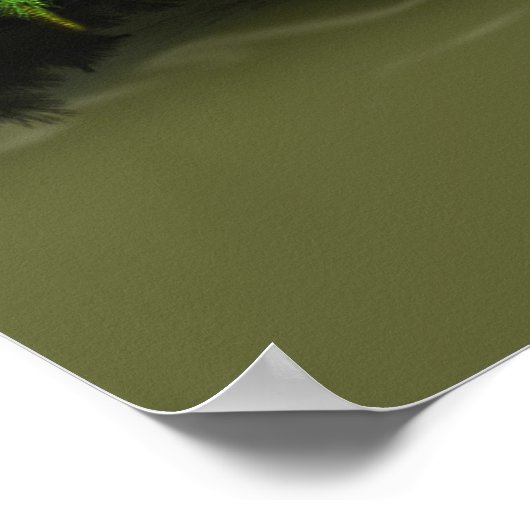 Poster Forêt de Lepidodendron un (Coin)