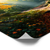 Poster Forêt de lumière (Coin)