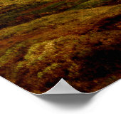 Poster Forêt de sapin à Putte avec lapins Jean Lamorinièr (Coin)