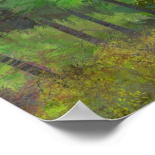 Poster Forêt de sébois (Coin)