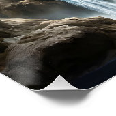 Poster Forêt de violon géant Imaginaire mignon (Coin)