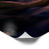 Poster Forêt d'Imaginaire enchantée magique Vielle porte  (Coin)