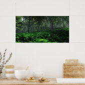 Poster Forêt dominante - Extrême (Cuisine)