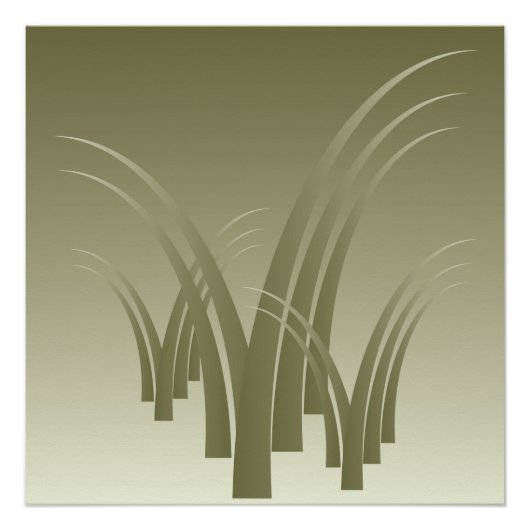 Poster Forêt dorée (Devant)
