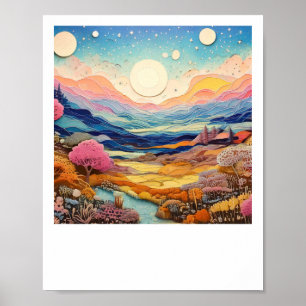 Poster Forêt douce Paysages psychédéliques Sublime Nature