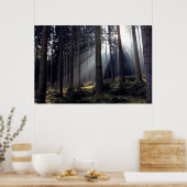 Poster Forêt en Bavière (Cuisine)