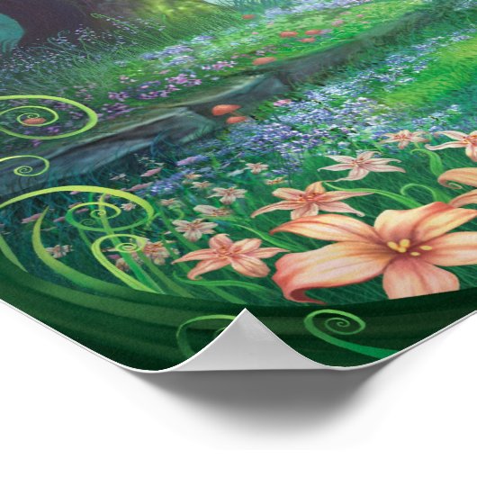 Poster Forêt enchantée (Coin)