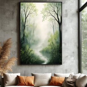 Poster Forêt Enchantée