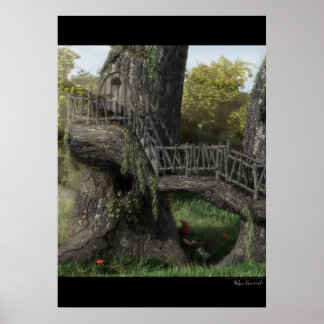 Poster Forêt enchantée