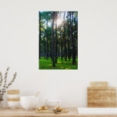 Poster Forêt envoûtante (Cuisine)