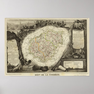 Poster Forêt et paysages