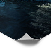 Poster Forêt | Forêt Lune (Coin)