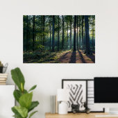 Poster Forêt | Forêt Noire Allemagne (Bureau à domicile)