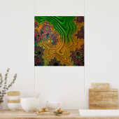 Poster Forêt fractale (Cuisine)
