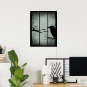 Poster Forêt hantée gothique (Bureau à domicile)