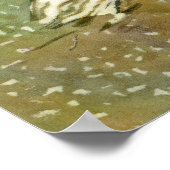 Poster forêt hivernale (Coin)