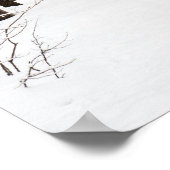 Poster Forêt hivernale (Coin)