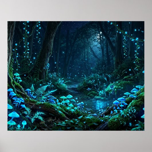 Poster Forêt Magique (Devant)