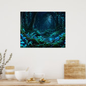 Poster Forêt Magique (Cuisine)
