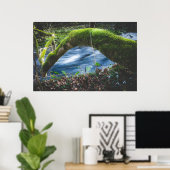 Poster Forêt magique enchantée (Bureau à domicile)