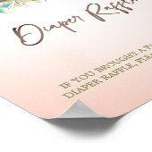 Poster Forêt mignonne Bois Oh Baby Deer Animaux Jeux (Coin)