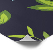 Poster Forêt. motif sans soudure (Coin)