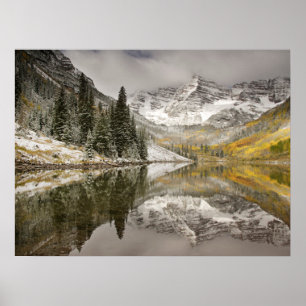 Poster Forêt nationale de White River Colorado