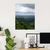 Poster Forêt nationale d'El Yunque (Bureau à domicile)