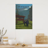 Poster Forêt nationale impénétrable de Bwindi Ouganda (Cuisine)