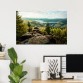 Poster Forêt | Ore Mountains Allemagne (Bureau à domicile)