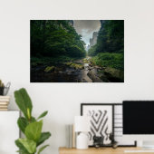 Poster Forêt | Parc forestier national de Zhangjiajie (Bureau à domicile)
