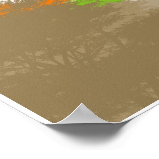 Poster Forêt sèche (Coin)