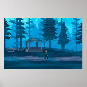 Poster Forêt Silent Hill 2