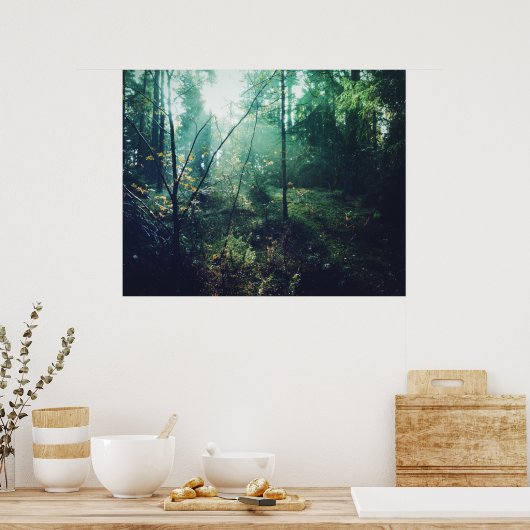 Poster Forêt suédoise (Cuisine)