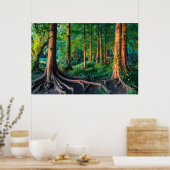 Poster Forêt | Végétation et forêt (Cuisine)