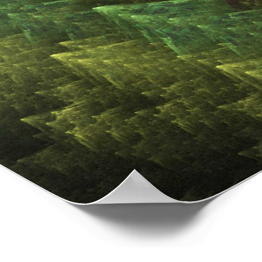 Poster Forêt verte (Coin)