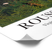 Poster Forêt vierge au coucher du soleil par Henri Rousse (Coin)