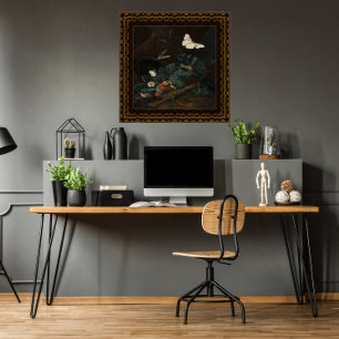 Poster Forêt vintage Durée