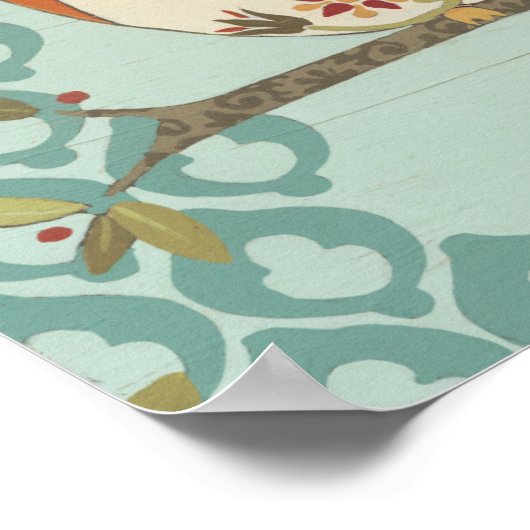 Poster Forêt Whimsy I (Coin)