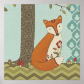 Poster Forêt Whimsy III (Devant)