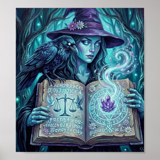 Poster ForêtBleueEnchantée (Devant)