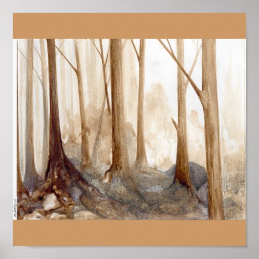 Poster ForêtBrune (Devant)