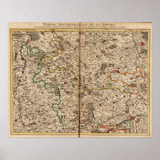 Poster Forêts allemandes (Devant)