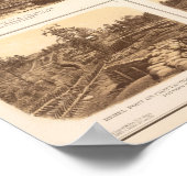 Poster Forêts, batteries, Atlanta, Ga (Coin)