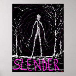 Poster Forêts éffrayantes