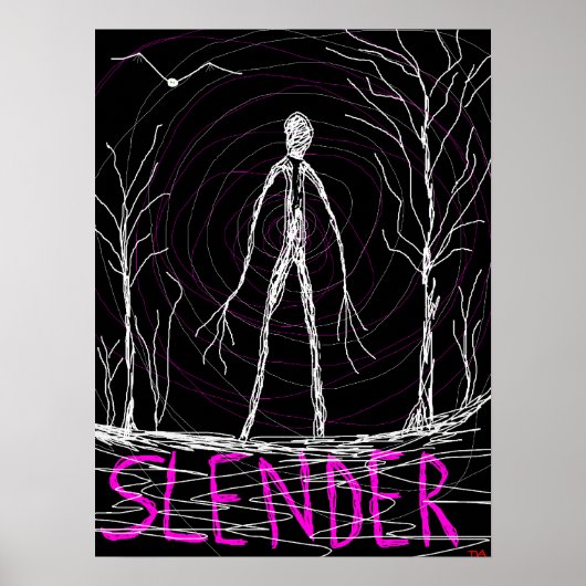 Poster Forêts éffrayantes (Devant)