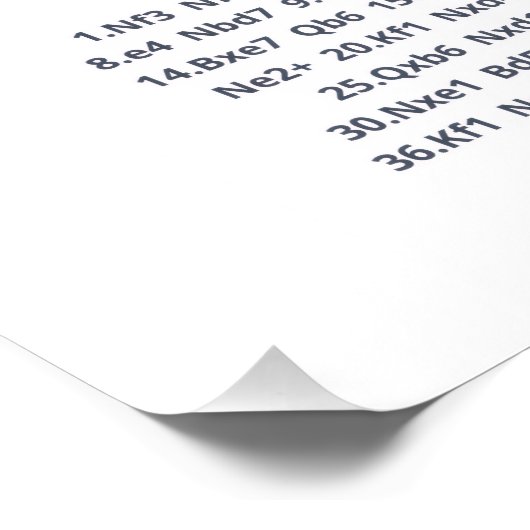 Poster - Forever Chess Games (Coin)