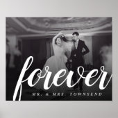 Poster Forever Keepsaké M. et Mme Mariage Photo (Devant)