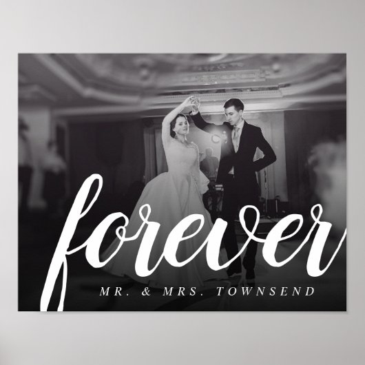 Poster Forever Keepsaké M. et Mme Mariage Photo (Devant)